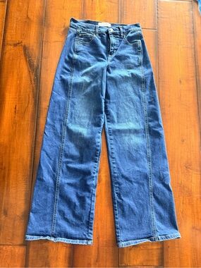 Divine Rights of Denim High-Rise Wide Leg Women's Jeans in Blue